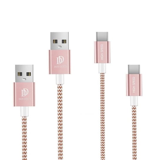 Kabel USB - USB-C DUXDUCIS, 1 m + kabel 20 cm Dux Ducis