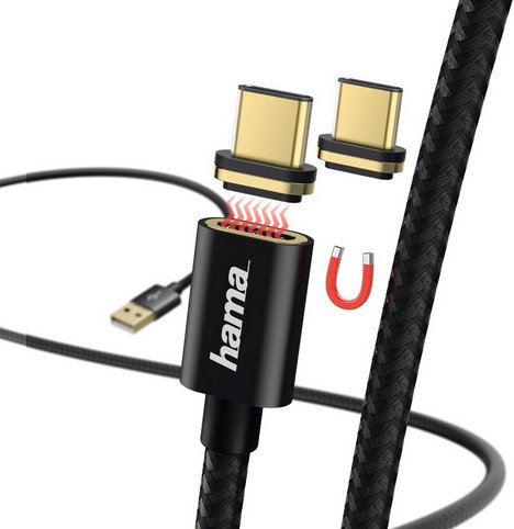 Kabel USB-USB-C HAMA, 1 m Hama