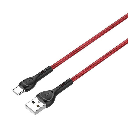 Kabel USB - USB-C LDNIO LS482 2m (czerwony) Inna marka