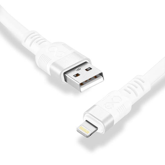 Kabel USBA-Lightning eXc WHIPPY Pro 0.9m biały EXC