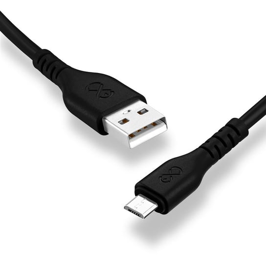 Kabel USBA-mUSB  BASIC 1.2m czarny EXC