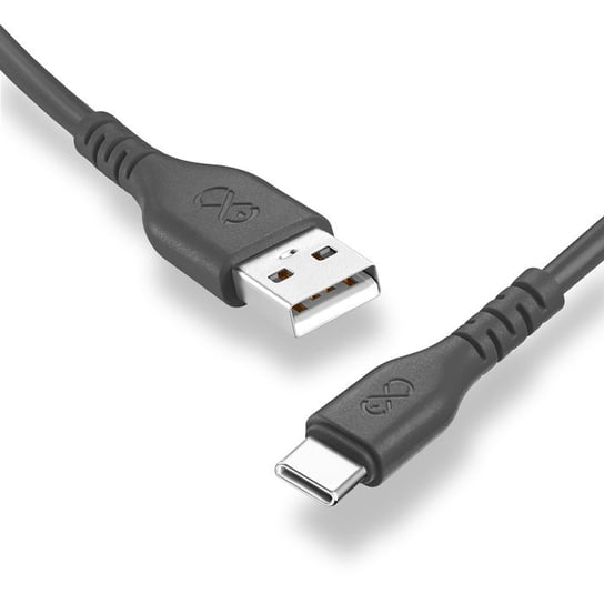 Kabel USBA-USBC  BASIC 1.2m szary EXC