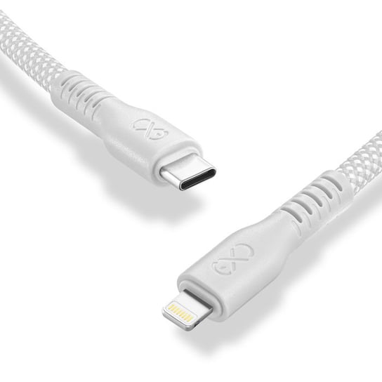 Kabel USBC-Lightning eXc IMMORTAL,0.9m, popielaty EXC
