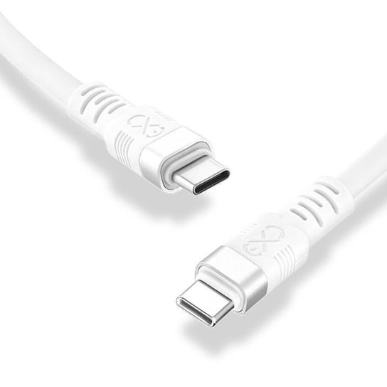 Kabel USBC-USBC eXc WHIPPY Pro 0.9m biały EXC