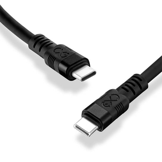 Kabel USBC-USBC eXc WHIPPY Pro 0.9m czarny EXC