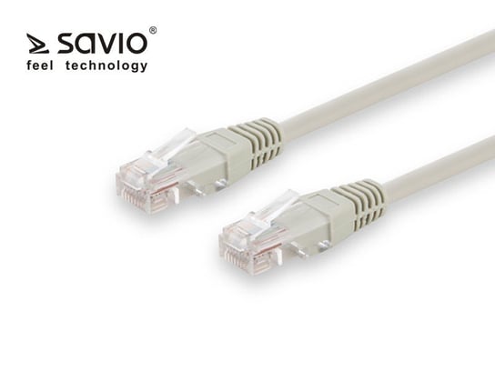 Kabel UTP 6 SAVIO CLA-04, 5 m SAVIO