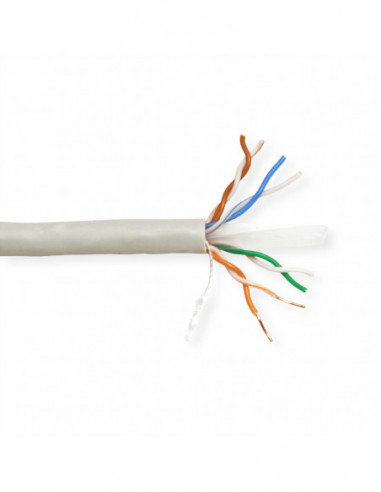 Kabel UTP Cat.6 (Class E), drut jednolity, AWG24, 300 m SECOMP