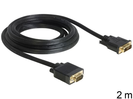 Kabel VGA - DVI-A DELOCK, 2 m Delock