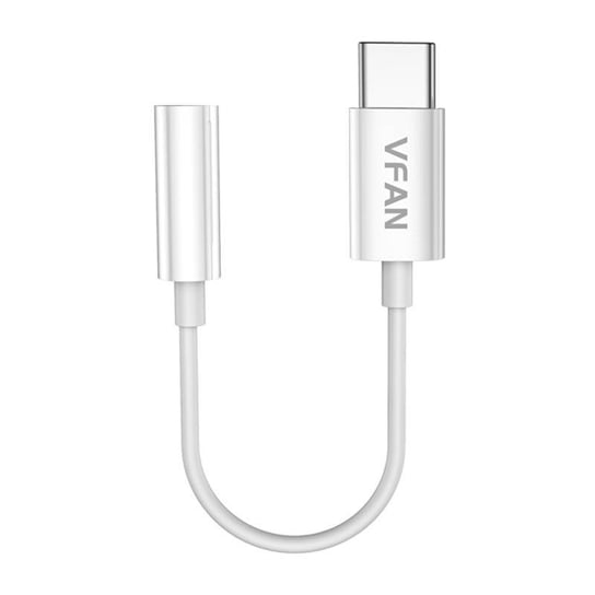 Kabel Vipfan L08 USB-C do mini jack 3.5mm AUX, 10cm (biały) Inna marka