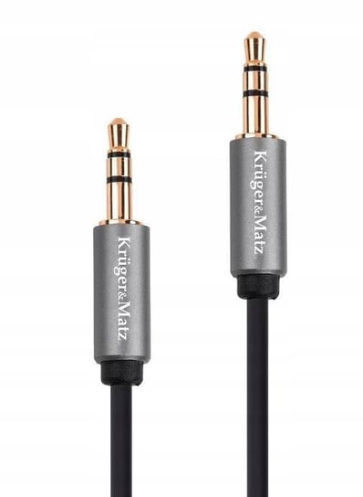 Kabel wtyk AUX minijack 3,5mm stereo 3m PREMIUM Kruger&Matz