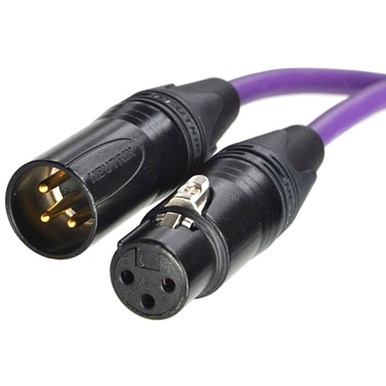 Kabel XLR - XLR Melodika Purple Rain MD1X20 2m : Długość - 2m Melodika