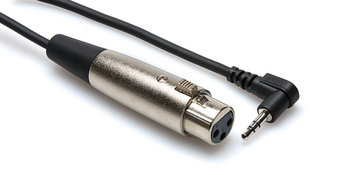 Kabel XLRf - TRS-R 3.5 mm HOSA, 1.5 m Hosa