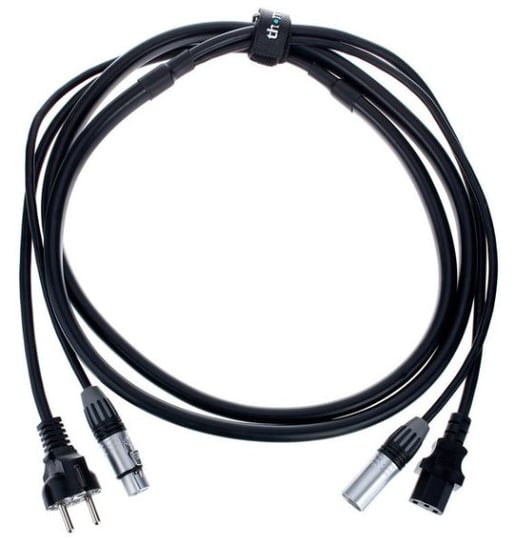 Kabel zasilająco-sygnałowy XLR IEC 2,5 m the sssnake Inny producent