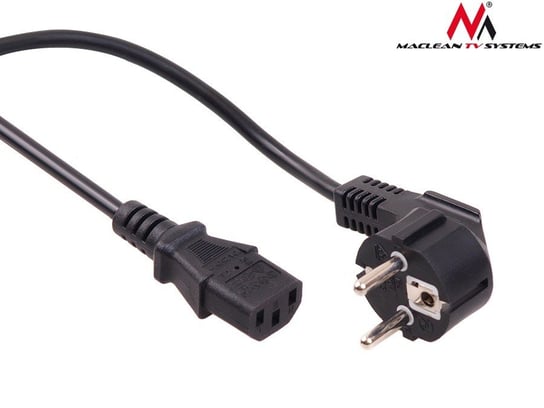 Kabel zasilający 3-pin MACLEAN MCTV-801, 5 m Maclean