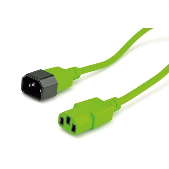 Kabel zasilający do komputera monitor zielony 3 m Roline