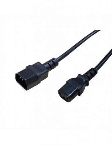 Kabel zasilający do monitora, IEC 320 C14 - C13, czarny, 1,8 m Inna marka
