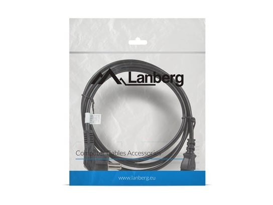 Kabel zasilający IEC C13 - Schuko LANBERG, 1.8 m Lanberg