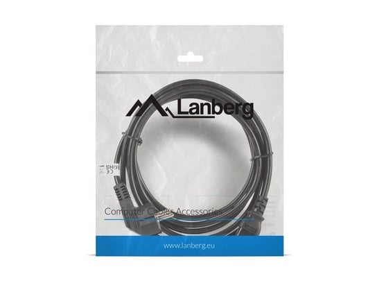 Kabel zasilający IEC C19 - Schuko LANBERG, 3 m Lanberg