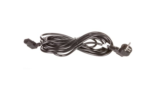 Kabel zasilający kątowy Schuko (type F, CEE 7/7) &gt; C13 5m 93119 Goobay