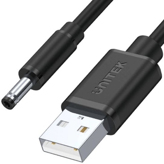 Kabel zasilający Unitek USB wtyk DC 5.5/2.5mm 1,5m Unitek