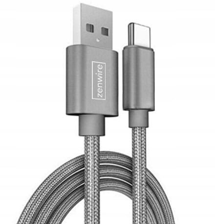 Kabel Zenwire, USB TYP-C 3.1, Szybkie ładowanie, QC 3.0 2A ZW Zenwire