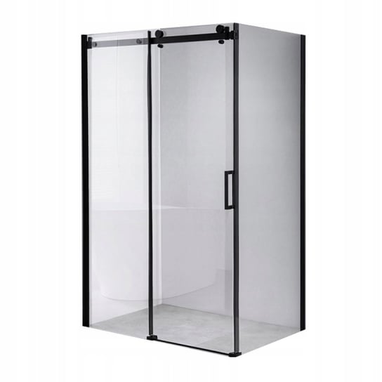 KABINA PRYSZNICOWA PROSTOKĄTNA BS14C CZARNA 120x90 CM Hydrosan