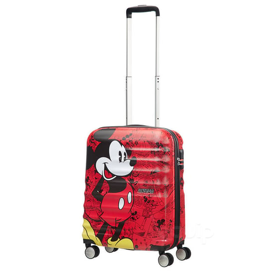 Kabinowa walizka American Tourister Wavebreaker Disney - Mickey comics red American Tourister
