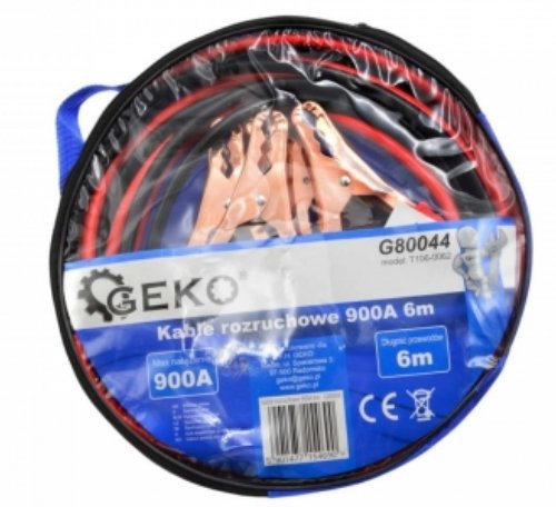 Kable rozruchowe GEKO G80044, 900 A, 6 m Geko