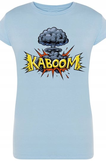 KABOOM Męski T-Shirt Modny Nadruk Rozm.S Inna marka