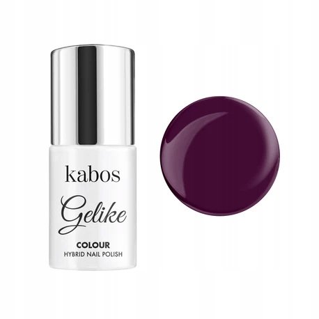Kabos, Lakier hybrydowy Gelike Purple Magic, 5 ml KABOS