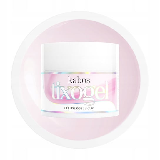 KABOS Tixogel Builder Gel żel budujący z tiksotropią UV/LED Pink Milk 15ml KABOS