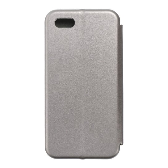 Kabura Book Forcell Elegance do iPhone 5/5S/5SE stalowy Forcell