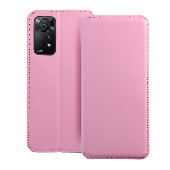 Kabura Dual Pocket do XIAOMI Redmi NOTE 11 PRO / 11 PRO 5G jasny różowy OEM