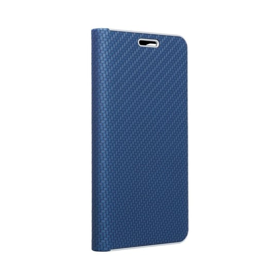 Kabura Forcell LUNA Book Carbon do HUAWEI P30 Pro niebieski Forcell