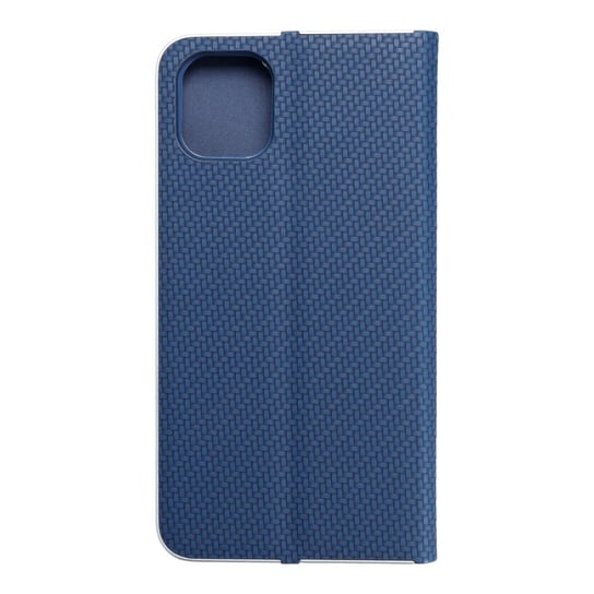 Kabura Forcell LUNA Book Carbon do IPHONE 11 2019 (6,1") niebieski Forcell