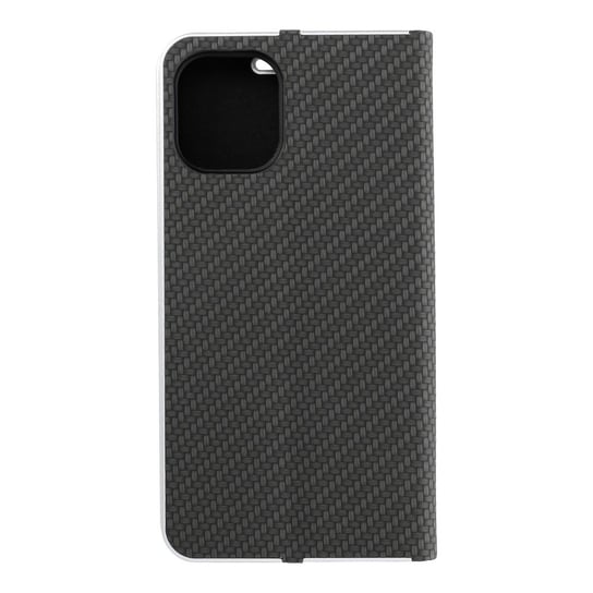 Kabura Forcell LUNA Book Carbon do IPHONE 12 MINI czarny Forcell