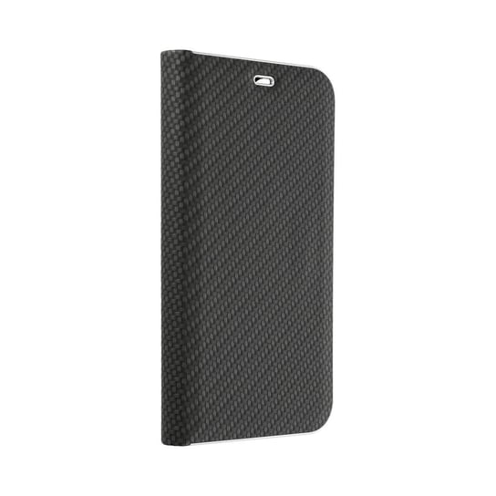 Kabura Forcell LUNA Book Carbon do IPHONE XR (6,1") czarny Forcell