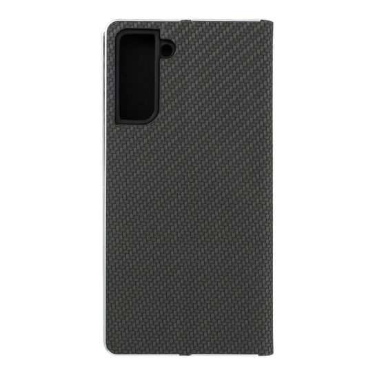 Kabura Forcell LUNA Book Carbon do SAMSUNG Galaxy S21 Plus czarny Forcell