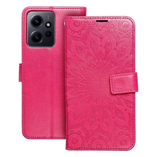 Kabura MEZZO Book do XIAOMI Redmi NOTE 12 4G mandala magenta Partner Tele