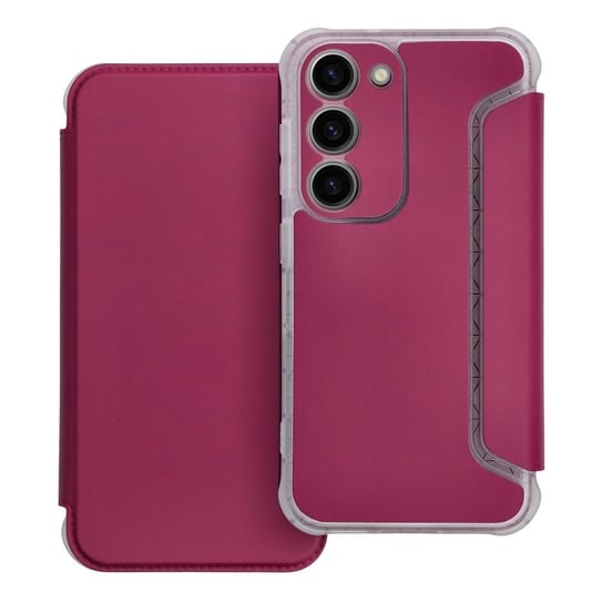 Kabura PIANO Book do SAMSUNG S23 magenta OEM