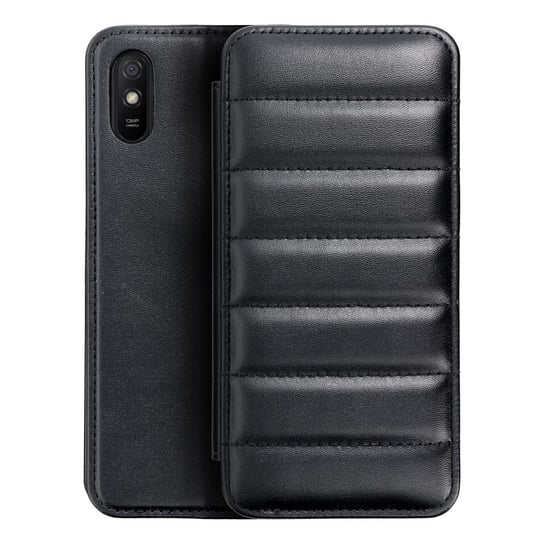 SEAHAI Cover Portafoglio In Pelle Per Xiaomi Redmi 9AT / 9A - Rossa, Con Slot Carte E Supporto - 4