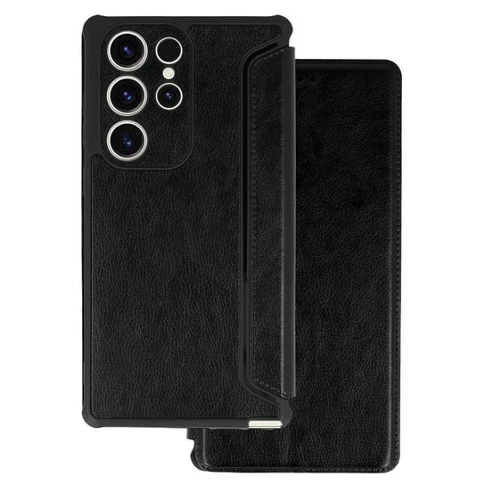 Kabura Razor Leather Book do Samsung Galaxy S23 Ultra czarna Inna producent