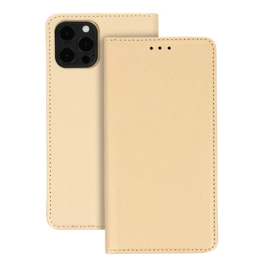 Kabura Telone Smart Book MAGNET do XIAOMI MI 10/MI 10 PRO ZŁOTA TopTel