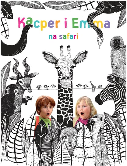 Kacper i Emma na safari Naess Arne Lindtner