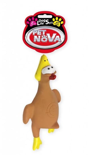 Kaczka gumowa Duck z dźwiękiem PET NOVA, 26 cm PET NOVA