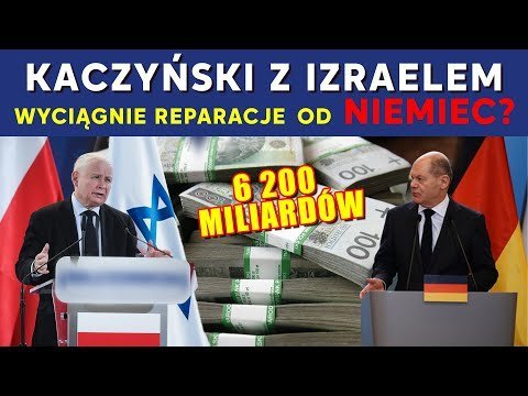 Kaczyński z Izraelem wyciągnie reparacje od Niemiec? - Idź Pod Prąd Na Żywo - podcast Opracowanie zbiorowe
