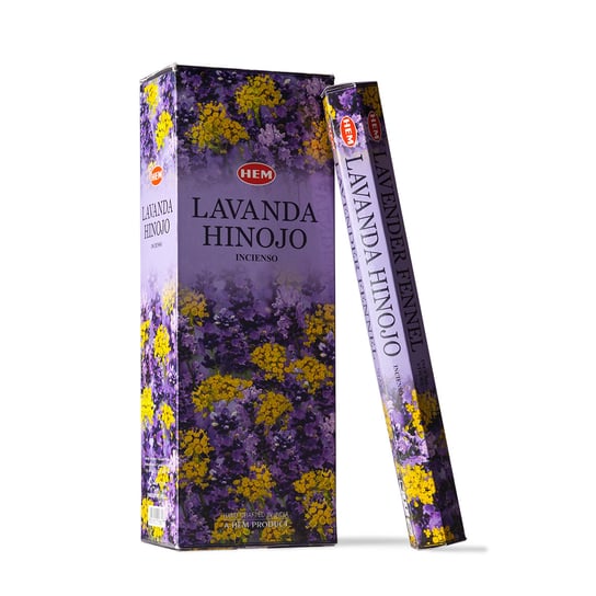 kadzidełka LAVENDER FENNEL (LAWENDA ), zestaw 6 opakowań (120 szt.) HEM