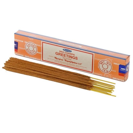 Kadzidełka Satya Greetings Nag Champa pozdrowienia Satya