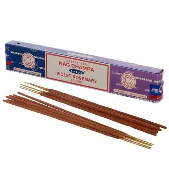 Kadzidełka Satya Nag Champa & Fioletowy Rozmaryn Satya