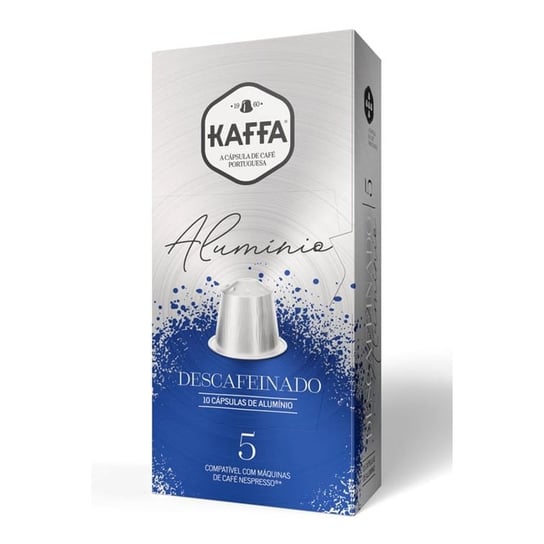 Kaffa Descafeinado (kawa bezkofeinowa) kapsułki aluminiowe do Nespresso - 10 kapsułek Kaffa